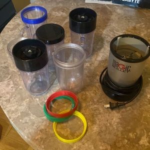 Magic bullet with accessories
